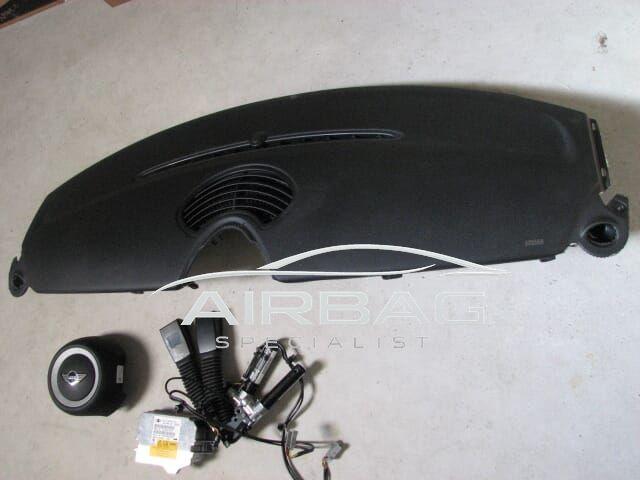 Complete airbag set mini R56 met 2 of 3 spaak airbag 2007-20, Autos : Pièces & Accessoires, Tableau de bord & Interrupteurs, -