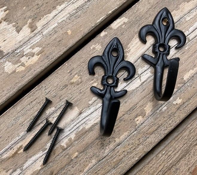 EMBRASSE-HAKEN, KAPSTOKHAAK 2 STUKS LELIE NIEUW, Maison & Meubles, Accessoires pour la Maison | Autre, Neuf, Enlèvement ou Envoi