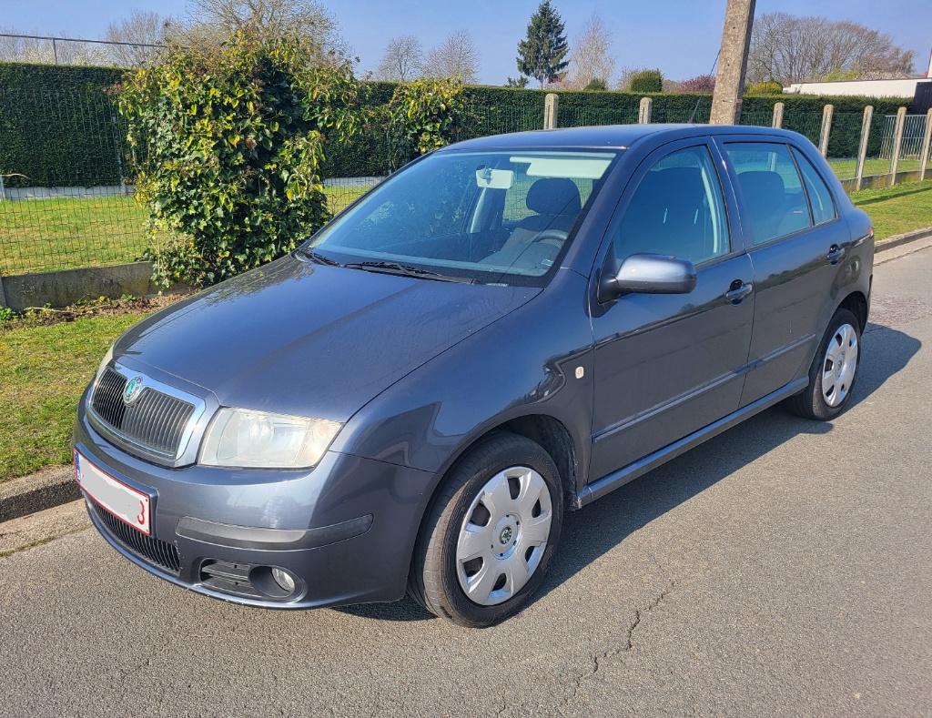 Climatisation homologuée Skoda Fabia 1400cc à vendre, Autos, Argent ou Gris, Achat, Electronic Stability Program (ESP), Boîte manuelle