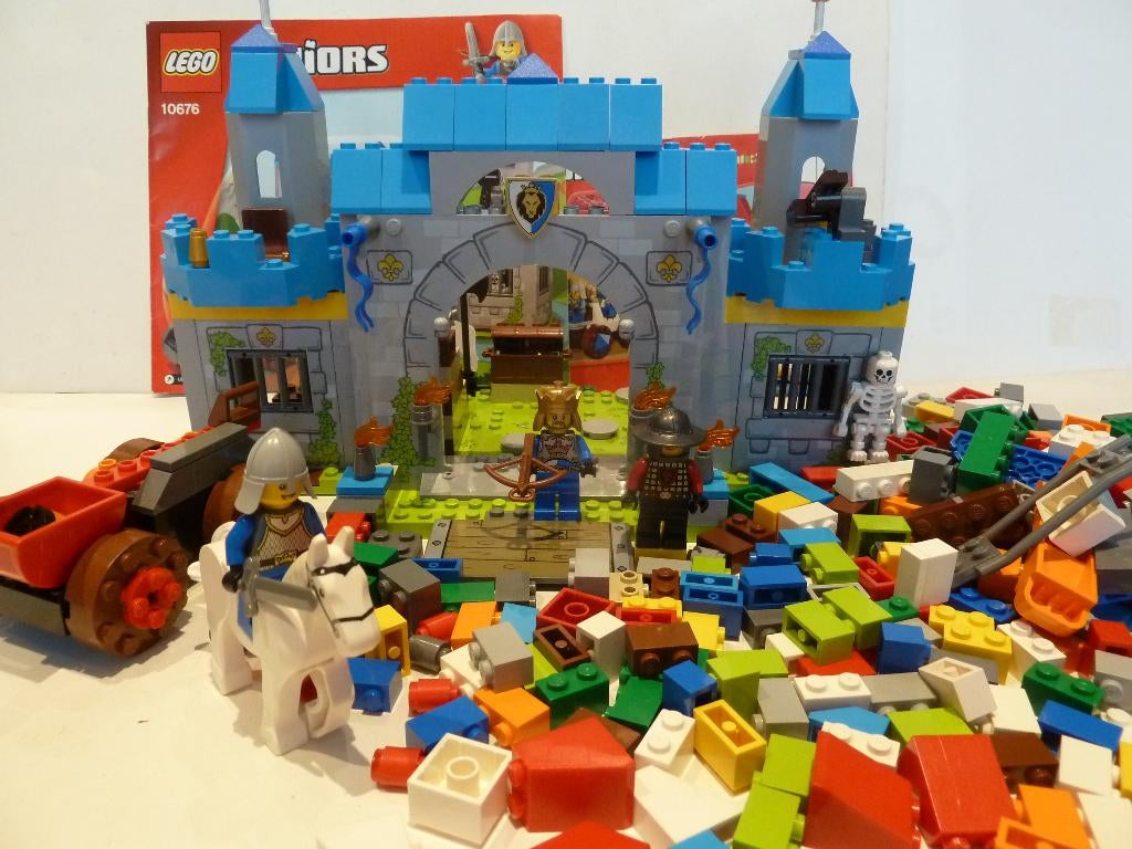 Lego Juniors Fantasy 10676 Le château des chevaliers, Enlèvement ou Envoi, Comme neuf, Ensemble complet, Lego