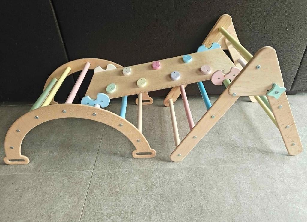 Driedelig klimrek voor peuters (1-4j), Ophalen