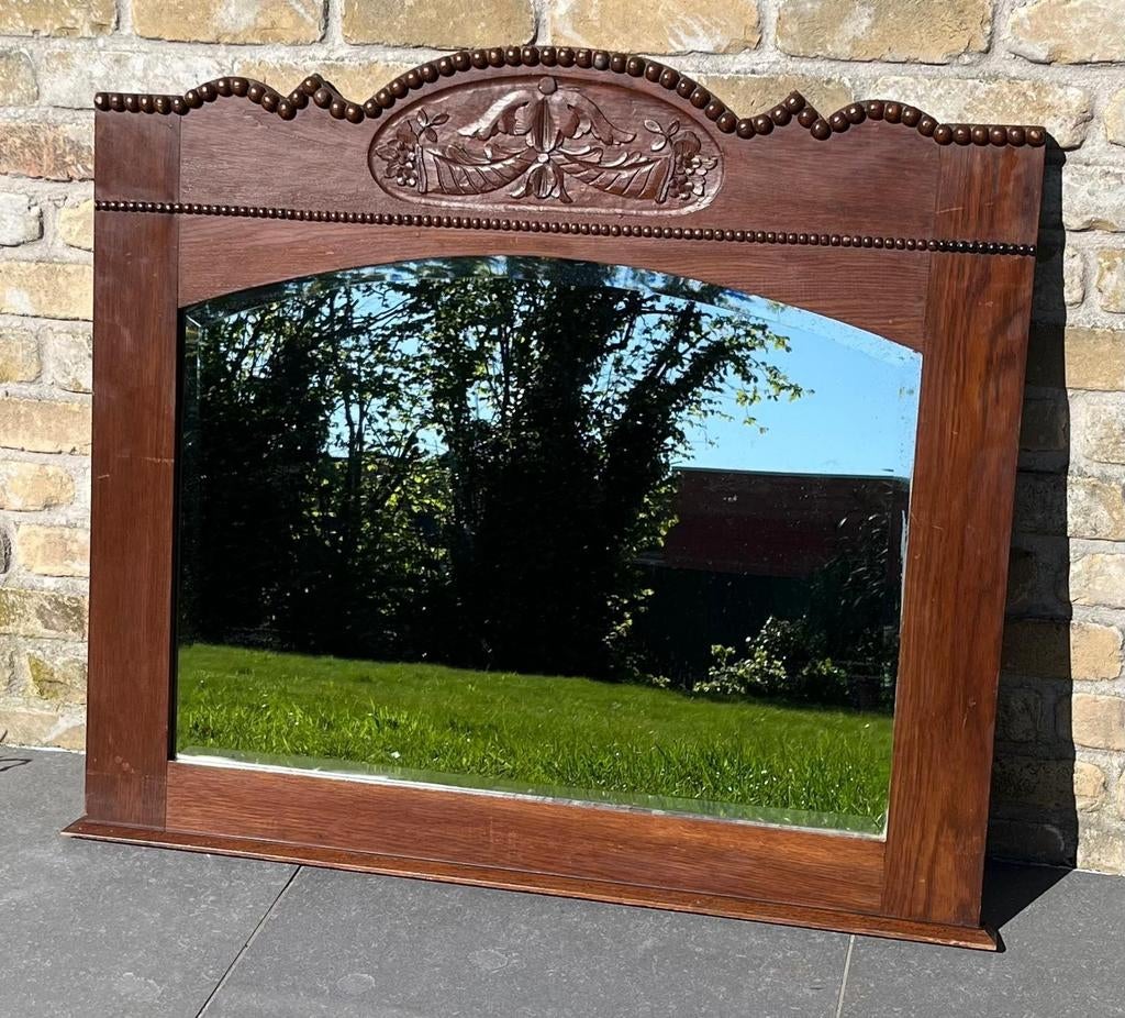 Antieken Spiegel, Antiek en Kunst, Antiek | Spiegels, Ophalen