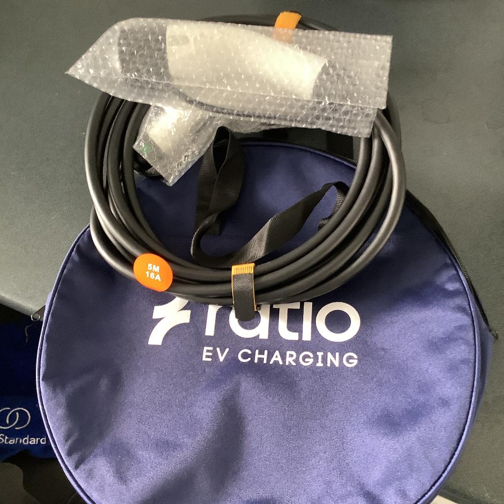 Laadkabel voor EV 5m lang, Autos : Divers, Bornes de recharge, Enlèvement, Neuf, Câble de charge