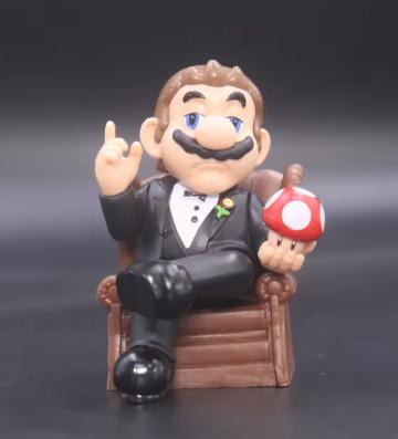 Super Mario collectors figuur The Godfather (10cm), Ophalen of Verzenden, Nieuw