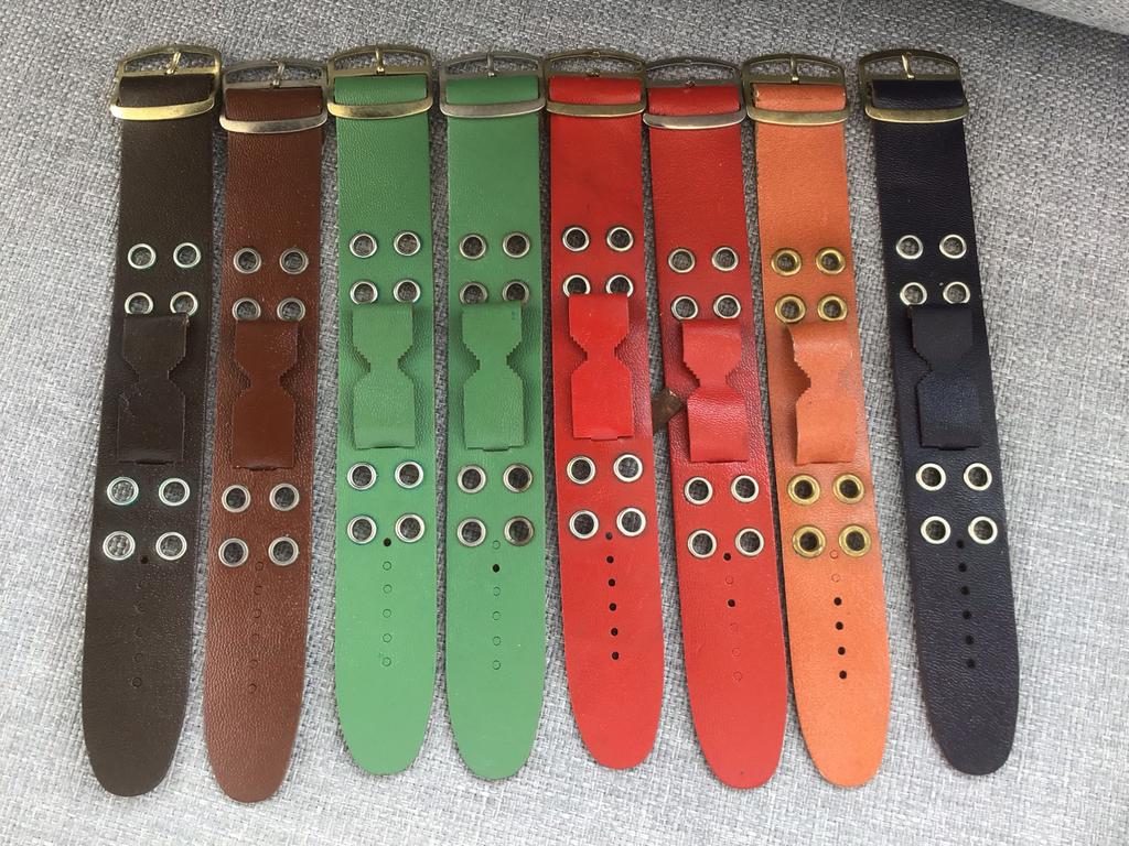 Bracelets de poignet ou de montre des années 70, Envoi, Autres types