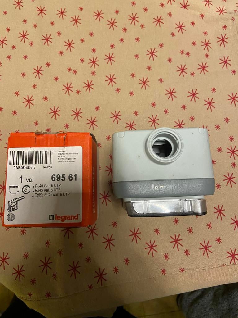 Legrand 69561 ou 695 61 - Prise RJ45 Prise INTERNET PLEXO, Bricolage & Construction, Enlèvement, Neuf