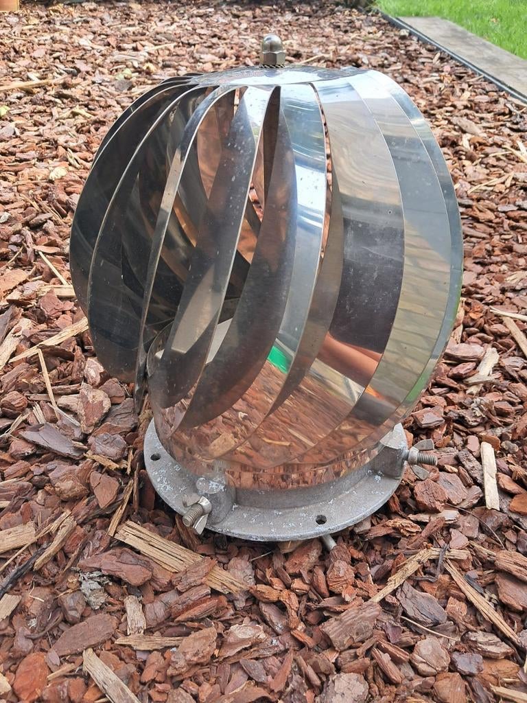 2 Windvangers rvs, Ophalen of Verzenden, Zo goed als nieuw