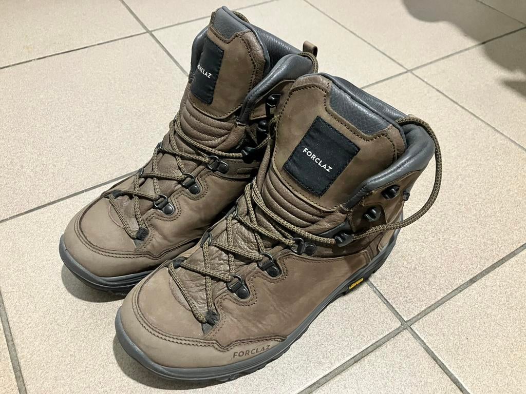 Hikingschoenen Forclaz MT500, bruin leder, maat40, als nieuw, Ophalen, Zo goed als nieuw