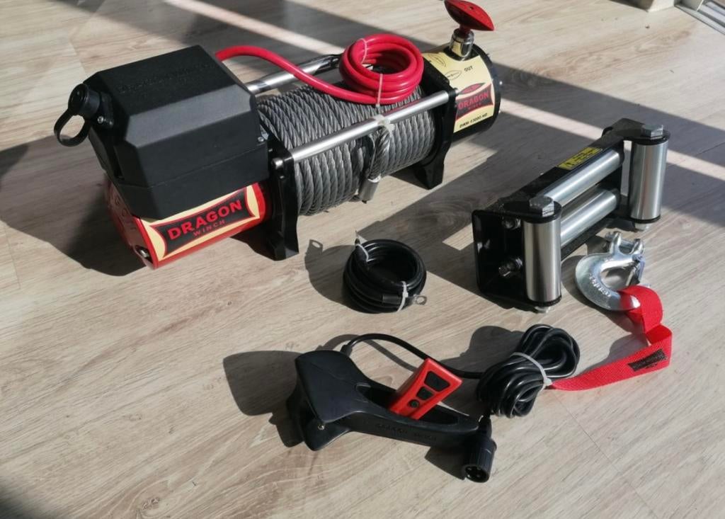 Dragon 13000lbs elektrisch lier winch Takelwagen/Depanneuse, Ophalen