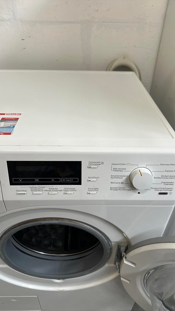 Wasmachine miele w1, Elektronische apparatuur, Ophalen, Zo goed als nieuw