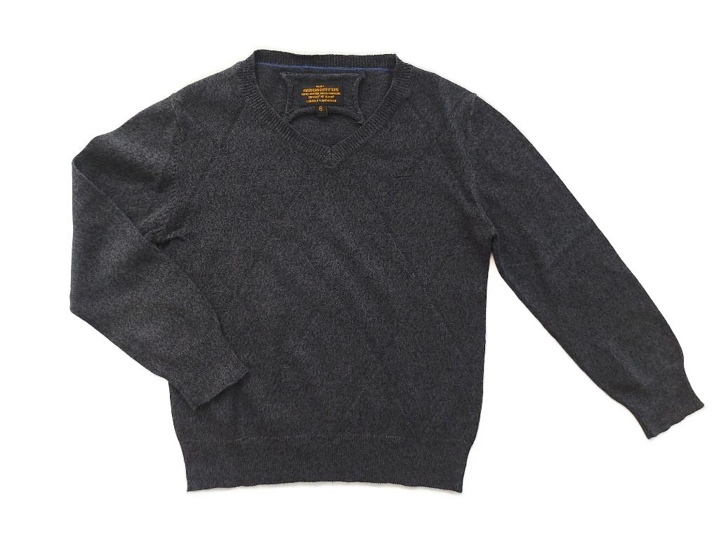 AO76 zachte grijze wintertrui 6 jaar / 116 *NIEUWSTAAT*, Trui of Vest, AO76 American Outfitters, Ophalen of Verzenden, Zo goed als nieuw