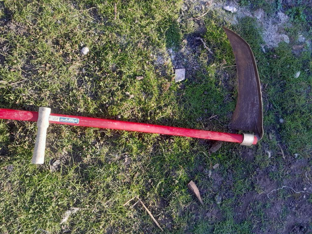 Faux 153 cm, Jardin & Terrasse, Outils à main, Enlèvement ou Envoi, Utilisé, Faux