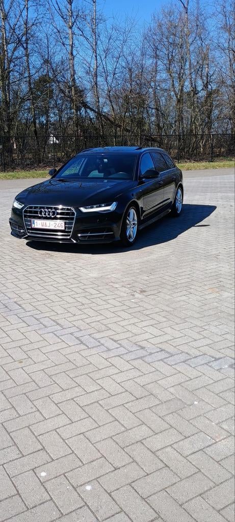 3x s line a6, Auto's, 1995 cc, 4 cilinders, Zwart, Leder