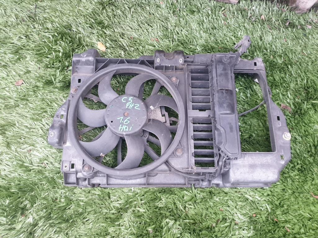Façade radiateur CITROEN C5 1.6 HDI 2006 avec ventilateur, Enlèvement
