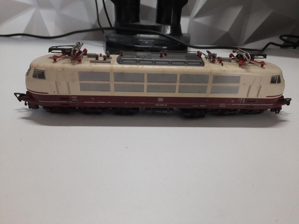 LOCOMOTIEF HO DB BR 103 — Elektrisch — Goede staat, Ophalen, Gebruikt, Fleischmann, Gelijkstroom