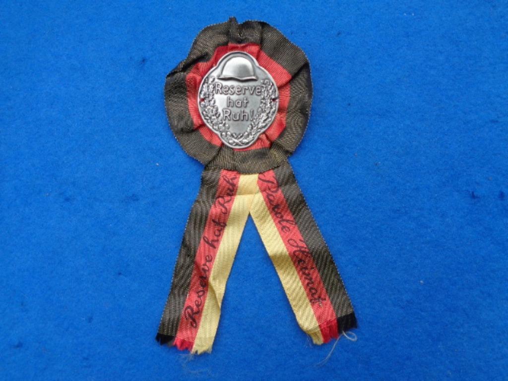 Groot militair kenteken 'Reserve hat Ruh - Parole Heimat', Enlèvement ou Envoi, Armée de terre, Ruban, Médaille ou Ailes