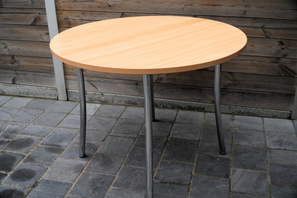 Ronde keukentafel, Huis en Inrichting, Tafels | Eettafels, Ophalen, 50 tot 100 cm, Rond, 50 tot 100 cm