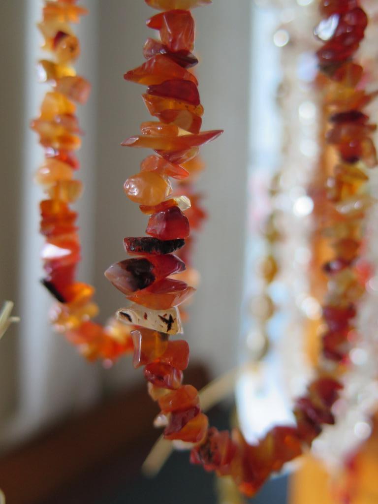 collier pierres semi précieuses, Enlèvement ou Envoi, Neuf, Autres couleurs, Pierre ou Minéral