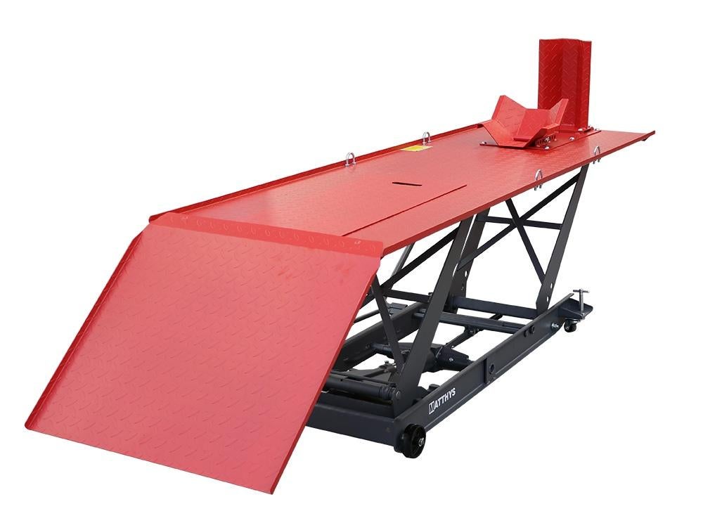 TABLE ÉLÉVATRICE POUR MOTO DE 70 CM DE LARGE, Enlèvement