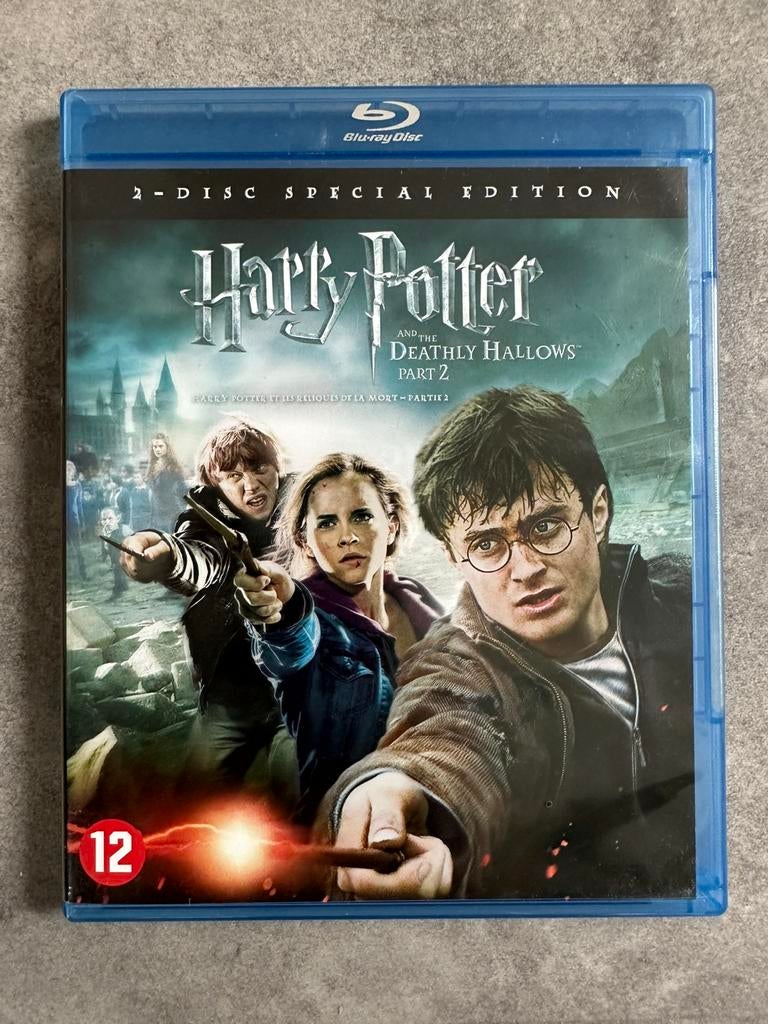 Blu ray Harry Potter and the Deathly Hallows part 2, Cd's en Dvd's, Ophalen, Zo goed als nieuw, Avontuur