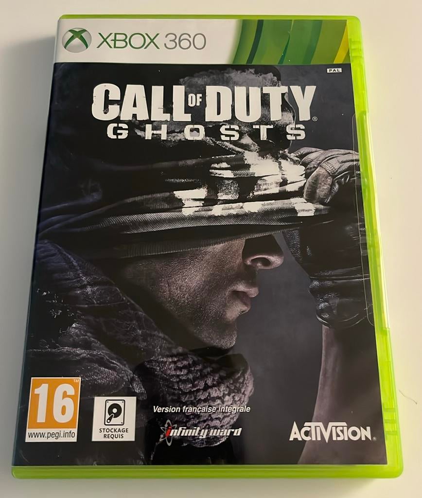 Call of Duty : Ghosts XBOX 360, Consoles de jeu & Jeux vidéo, Jeux | Xbox 360, Comme neuf, Shooter, 1 joueur, À partir de 18 ans