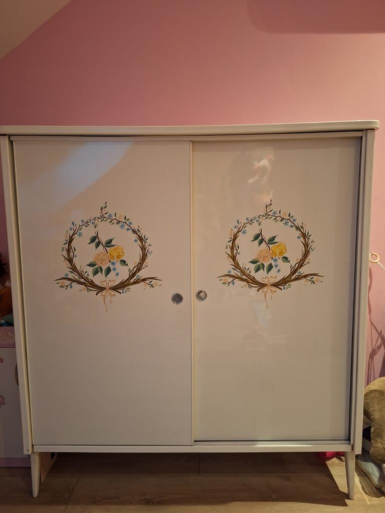 Set vintage kinder kleerkasten, Kinderen en Baby's, Ophalen