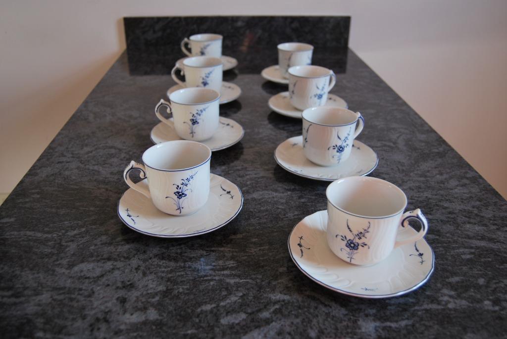 VILLEROY & BOCH LUXEMBOURG. 10 DEJEUNERS DROITS, Antiquités & Art, Enlèvement ou Envoi