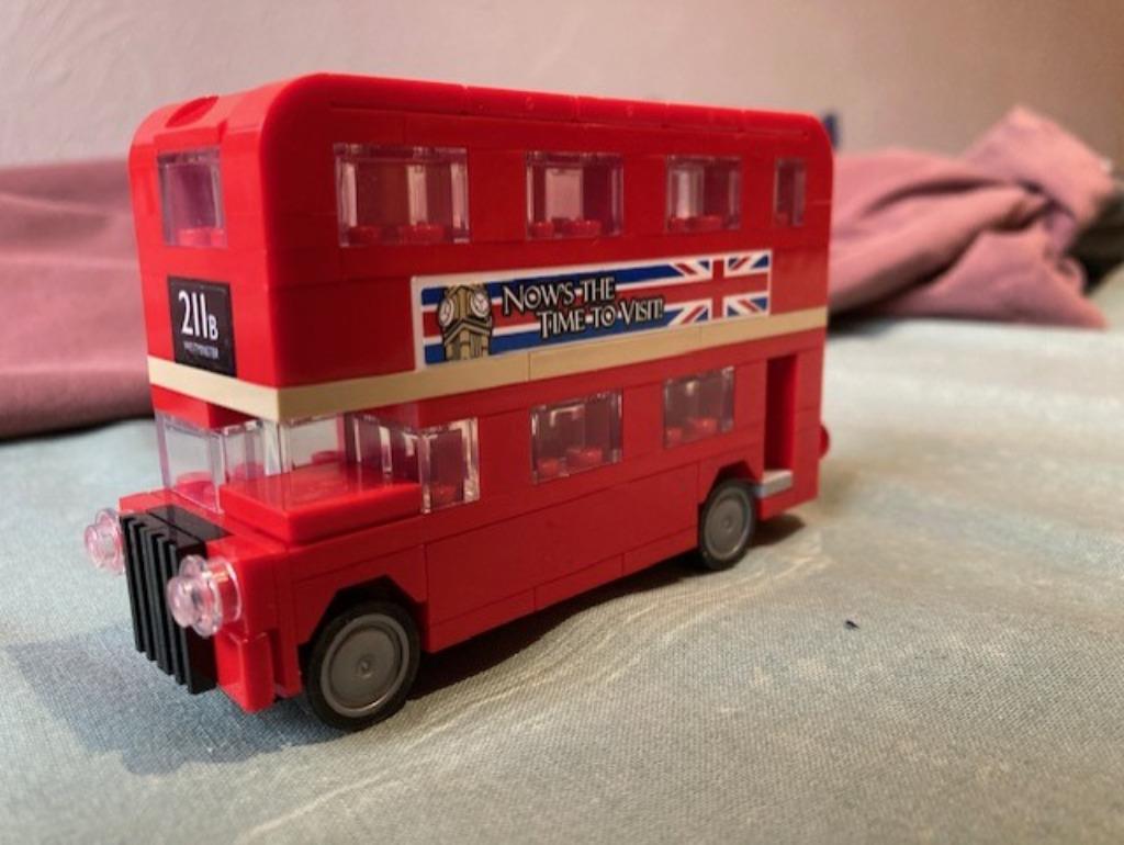 Lego 40220  Dubbeldekker bus, Ophalen, Zo goed als nieuw, Complete set, Lego