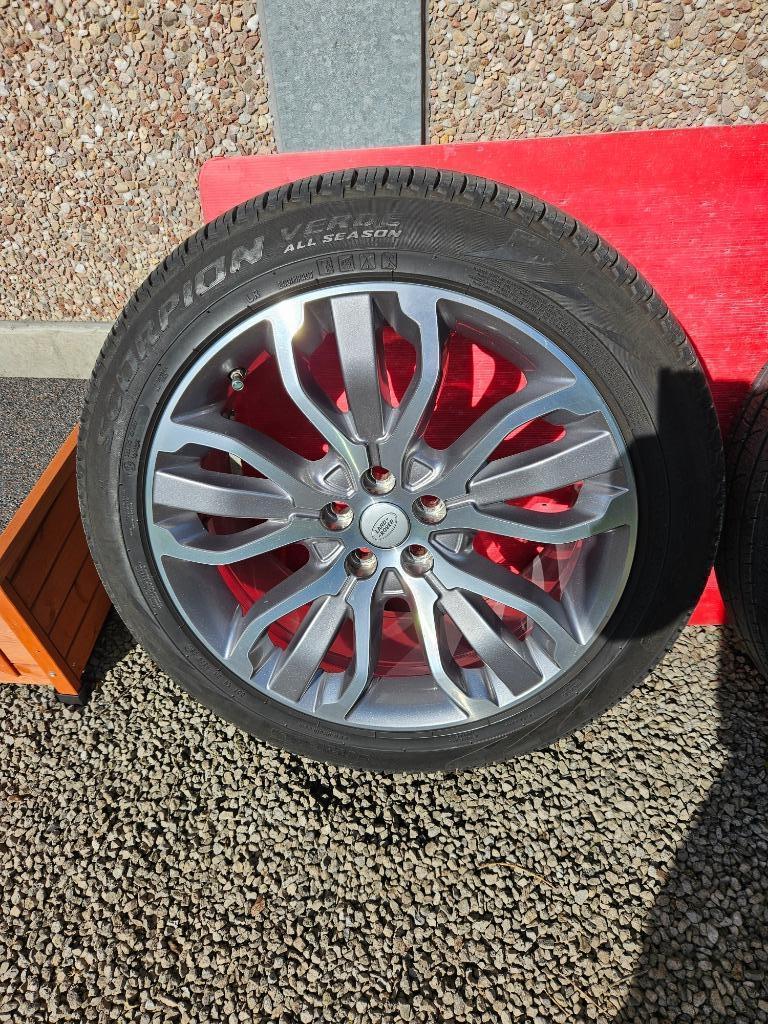 Velgen Range Rover Sport SC., Auto-onderdelen, Banden en Velgen, Ophalen, Gebruikt, 275 mm, Banden en Velgen