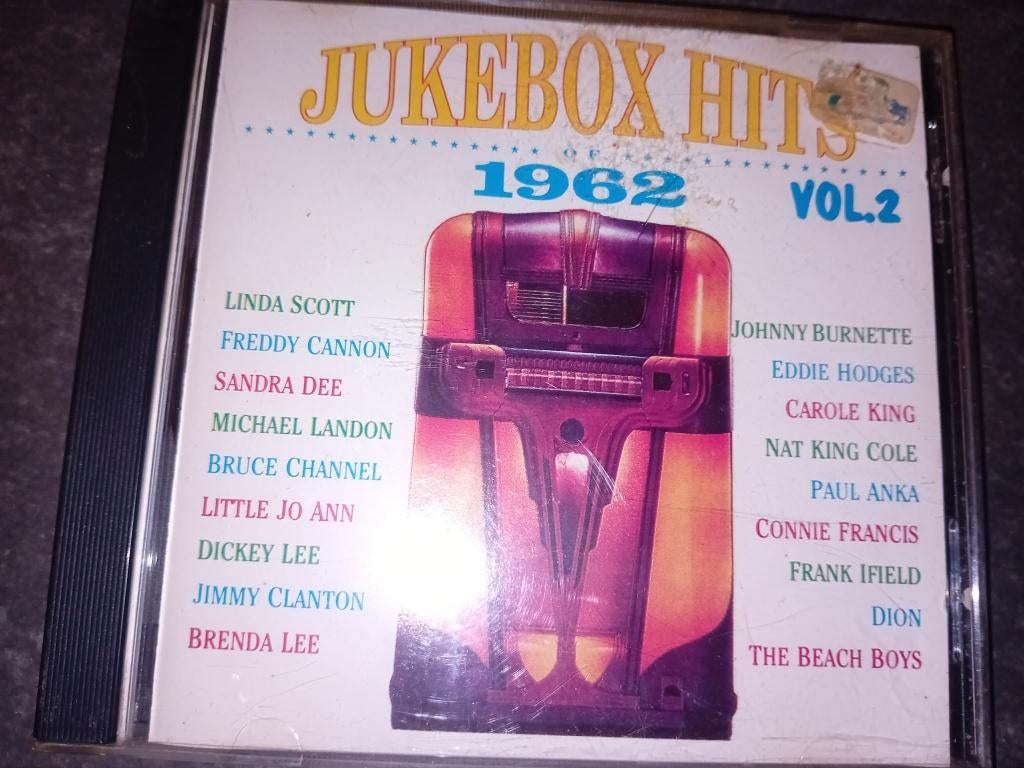 CD Jukebox Hits 1962 vol 2, Enlèvement ou Envoi, Comme neuf