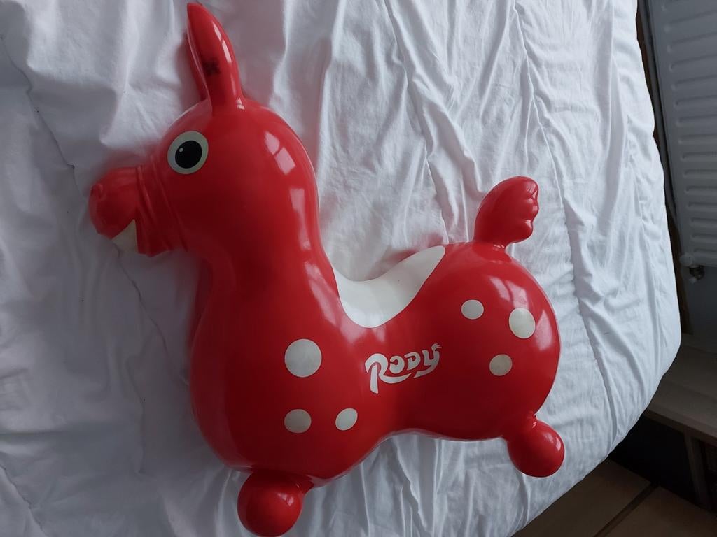 Rody springpaard., Ophalen