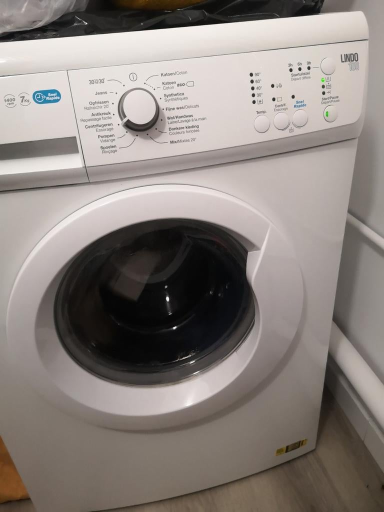 Lave linge zanussi lindo 100., Electroménager, Enlèvement, Programme court