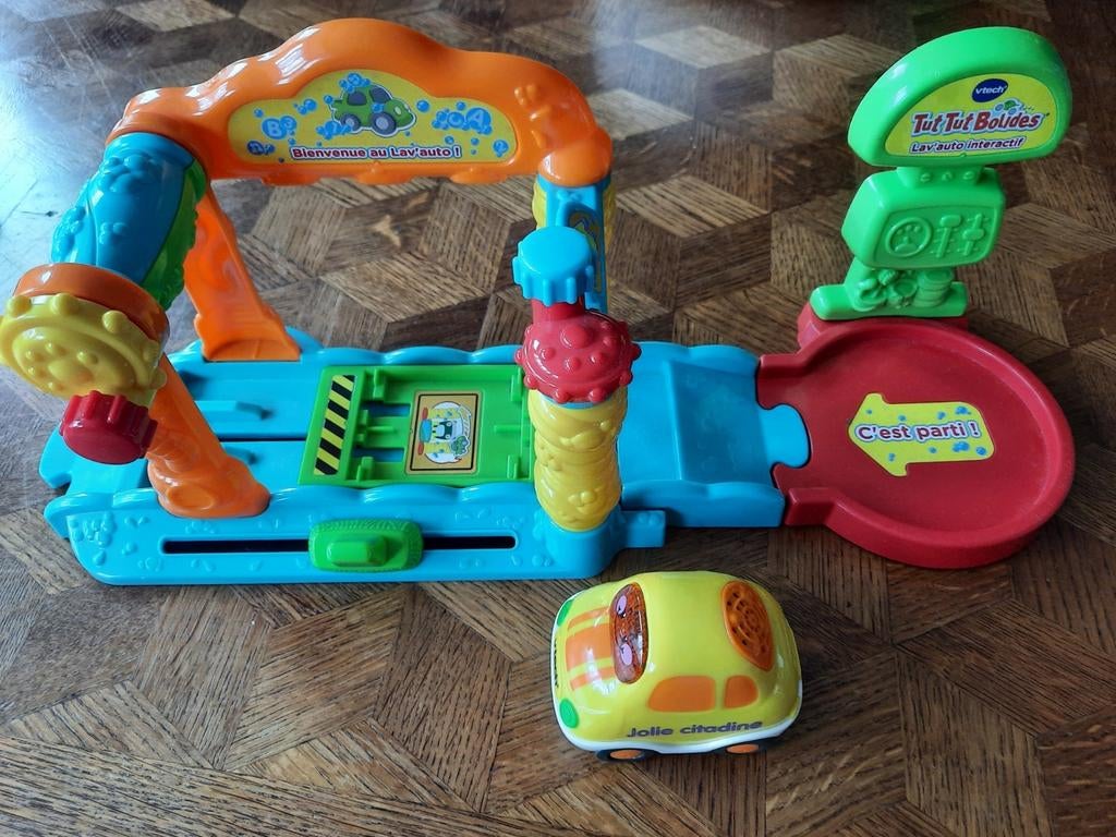 Station de lavage Tut Tut Bolides VTECH, Ophalen, Gebruikt
