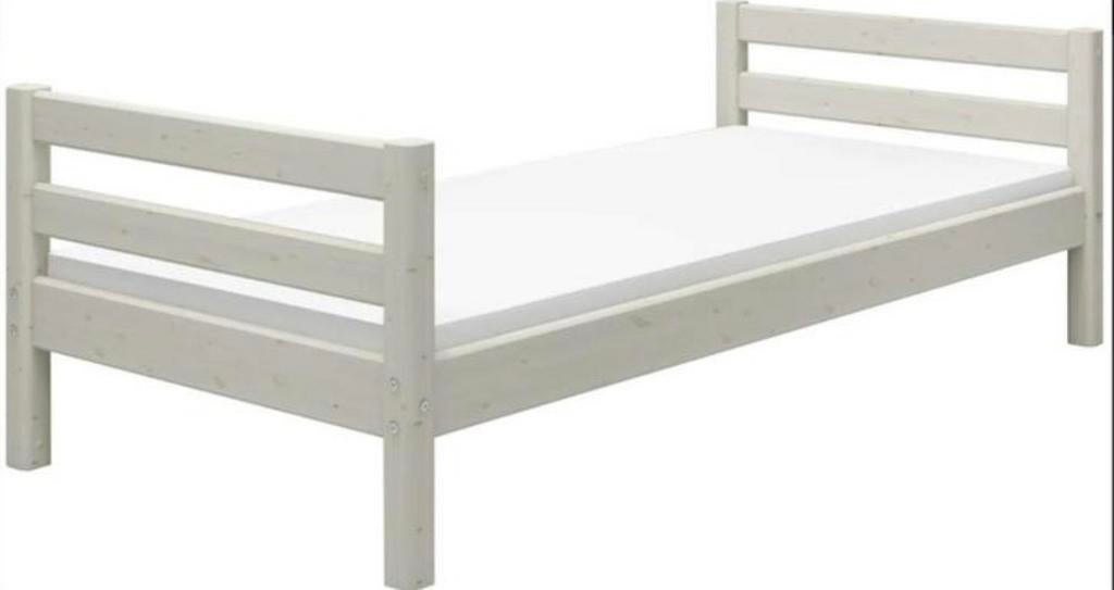 Lit en bois 90x200 avec sommier à lattes, Enlèvement