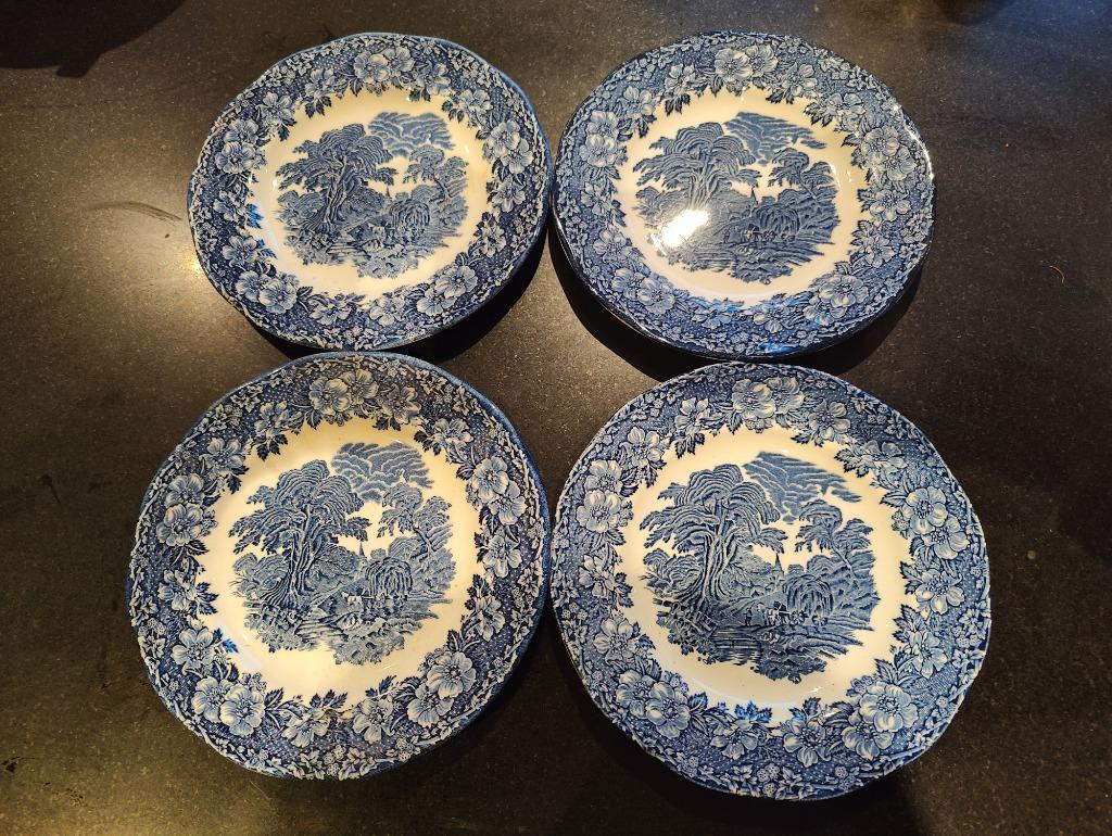 Panneaux Enoch Wedgwood Tunstall Woodland, Antiquités & Art, Enlèvement ou Envoi