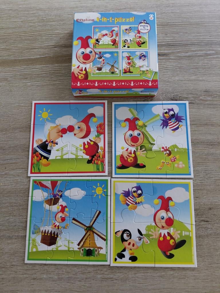 Puzzel efteling Yoki en Jet, Ophalen of Verzenden, Zo goed als nieuw, 2 tot 4 jaar