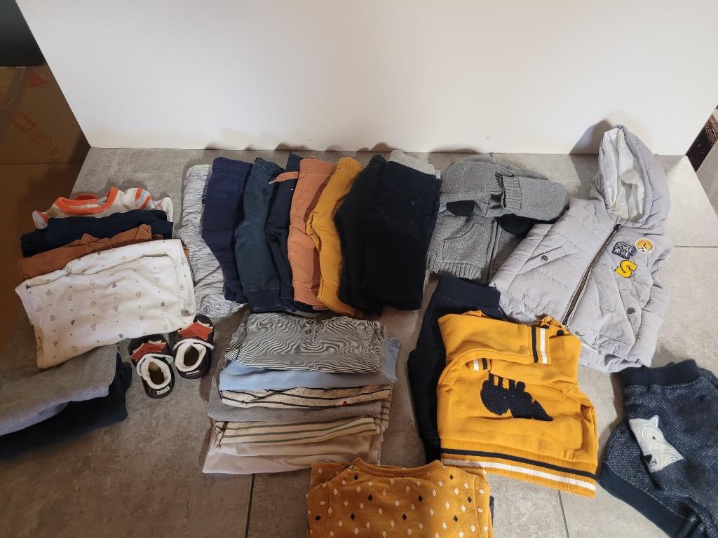 Pakket jongens kledij maat 68, Enlèvement, Utilisé, Taille 68