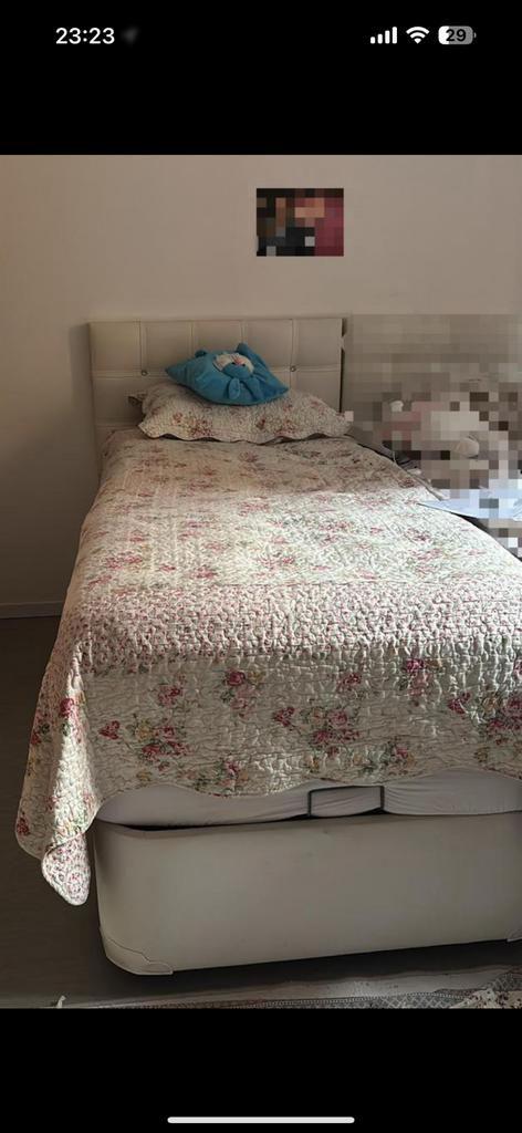 Lit avec rangement 1 pour 50€, Enlèvement, Utilisé