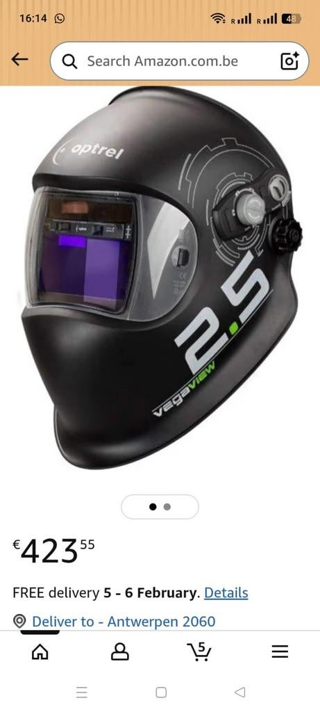 Masque de Soudage, Doe-het-zelf en Bouw, Laskappen