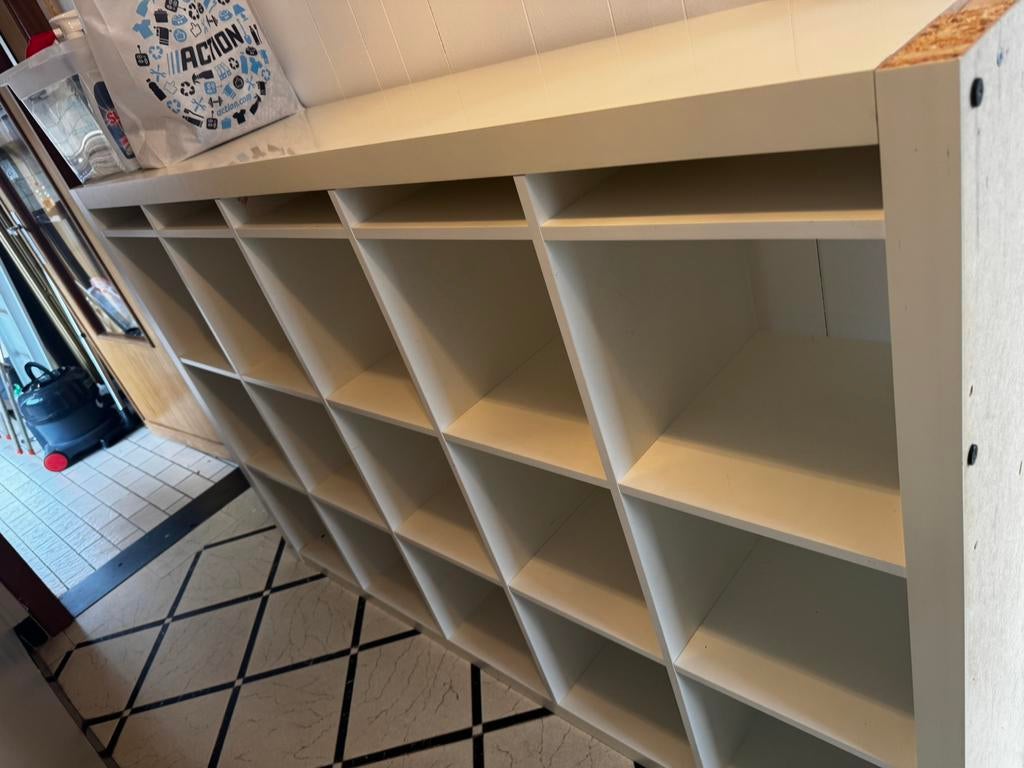 Kallax 182x120 wit, Ophalen, Gebruikt