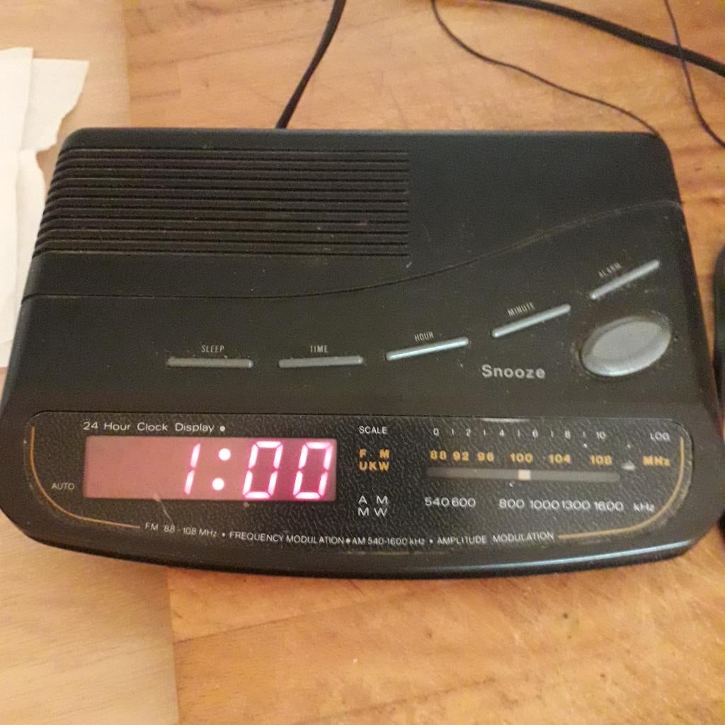 wekker radio, Ophalen of Verzenden