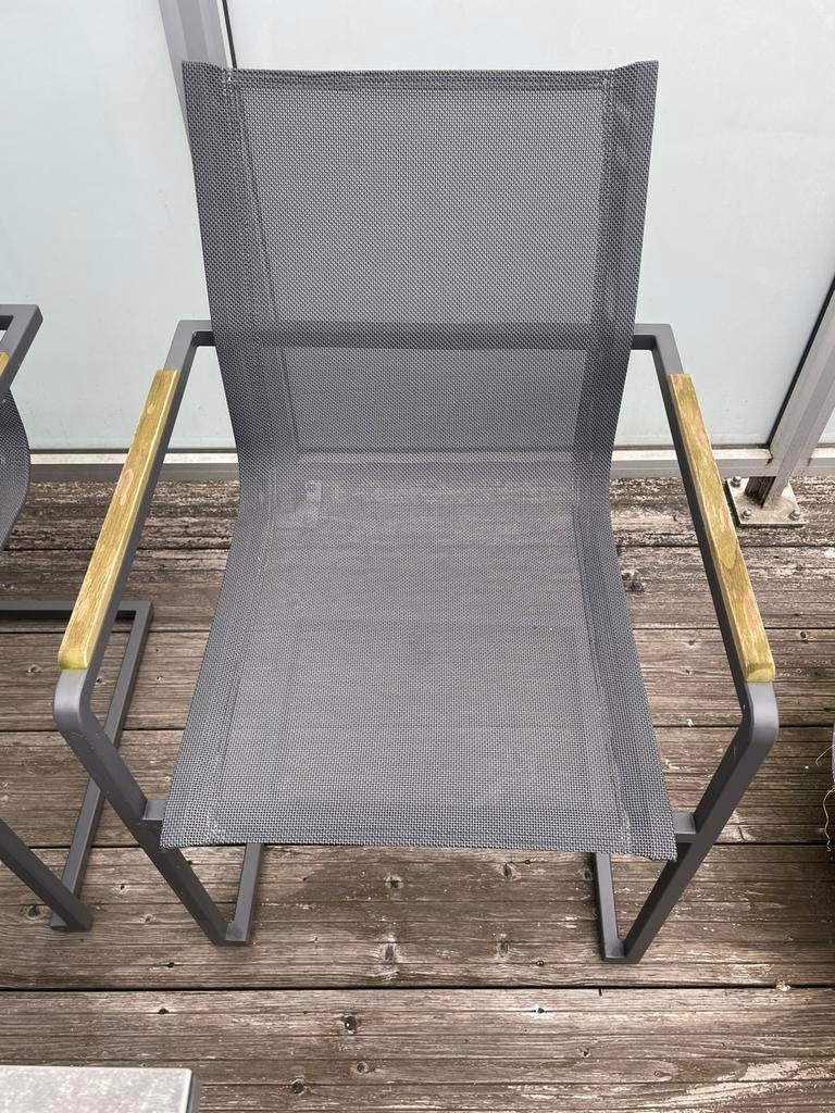 - Life tuinmeubelset 2 personen -, Aluminium, Zo goed als nieuw, Tuinset, Eettafel