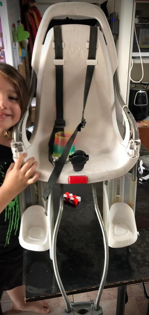 Fietsstoeltje, 15 t/m 25 kg, Achterzitje, Ophalen of Verzenden, Qibbel