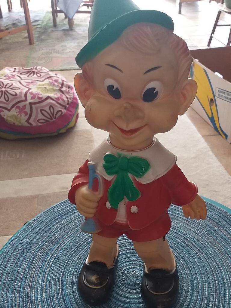 pouet Pinocchio, Collections, Enlèvement ou Envoi, Utilisé, TV, Figurine ou Poupée