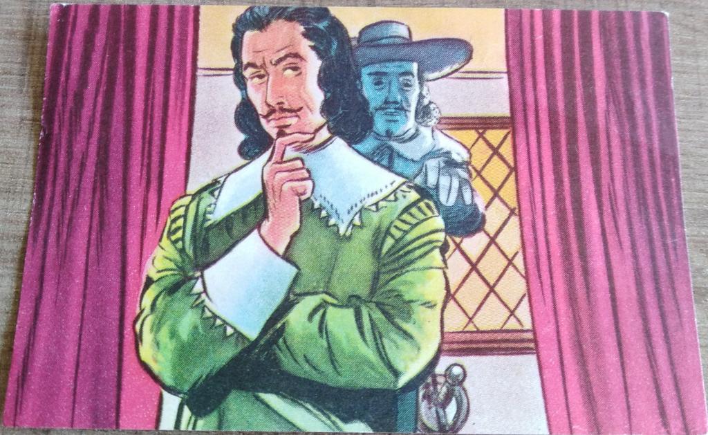 Prent uit de reeks 20 jaar later (Victoria Chocolade), Ophalen of Verzenden, Gebruikt, Overige onderwerpen, Prent