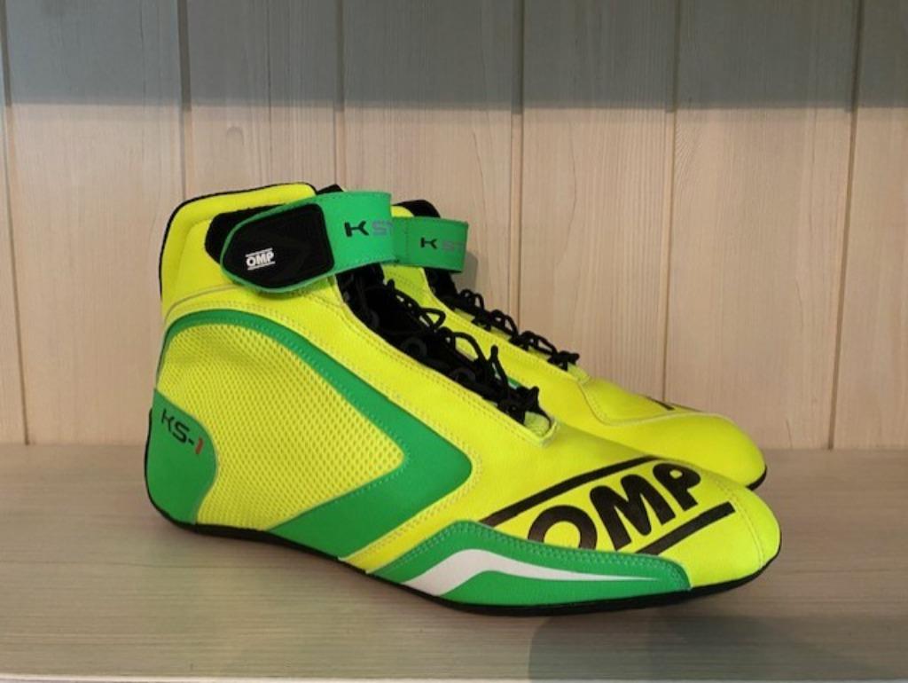 OMP Karting shoes never worn Size 45, Sport en Fitness, Karting, Ophalen of Verzenden, Nieuw, Kleding of Schoenen