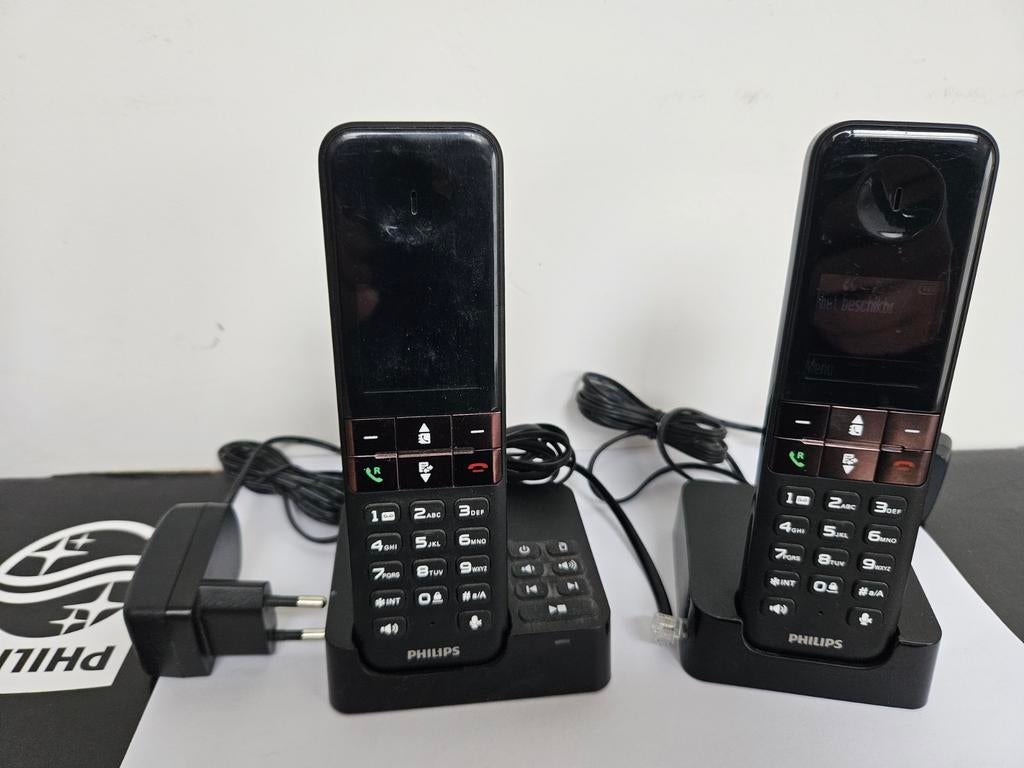 Ensemble de téléphones fixes PHILIPS, Télécoms, Téléphones fixes | Combinés & sans fil, Enlèvement