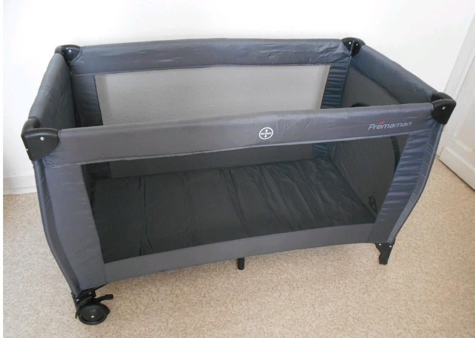 Lit parapluie PREMAMAN + Matelas, Enfants & Bébés, Enlèvement, Comme neuf