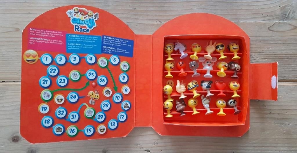 Doos Aldi Emoji verzamelfiguren - Rood, Verzamelen, Aldi, Ophalen of Verzenden