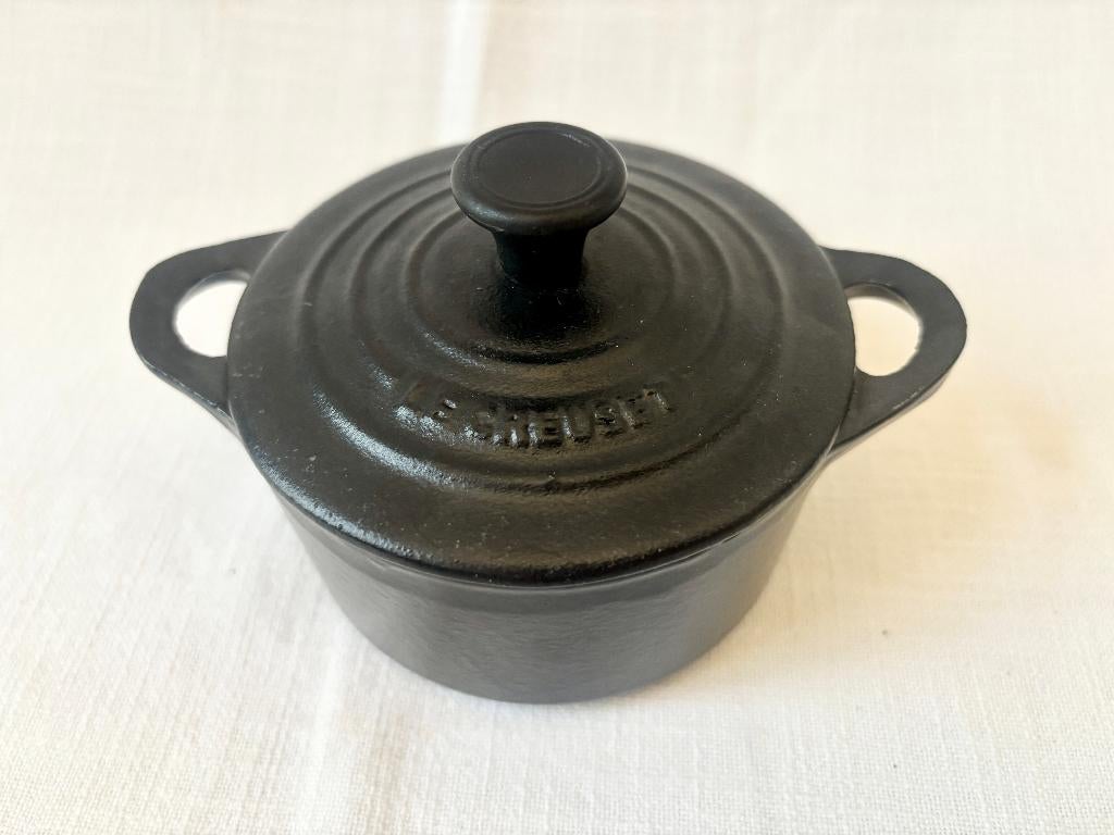 Le Creuset - Mini Stoofpan in Gietijzer, Gietijzer, Nieuw, Ophalen of Verzenden, Keramische plaat